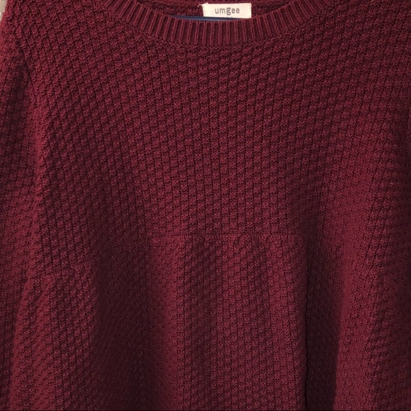 Textured Lace hem Sweater - Picture 4 of 5